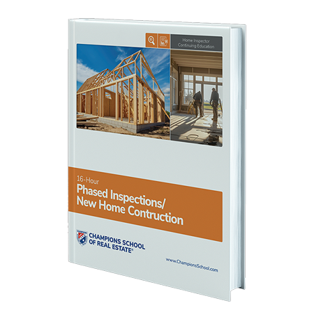 Book Cover - Phased Inspections / New Home Construction