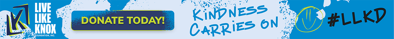 Pencil Banner - Live Like Knox Foundation